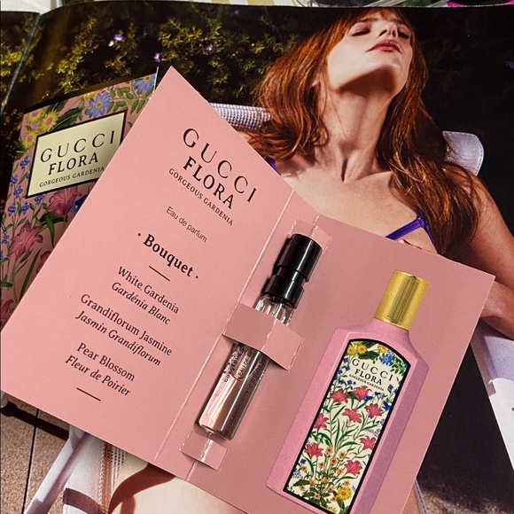 Gucci Other - 3 Pc Gucci Flora Gorgeous Gardenia Samples NIP